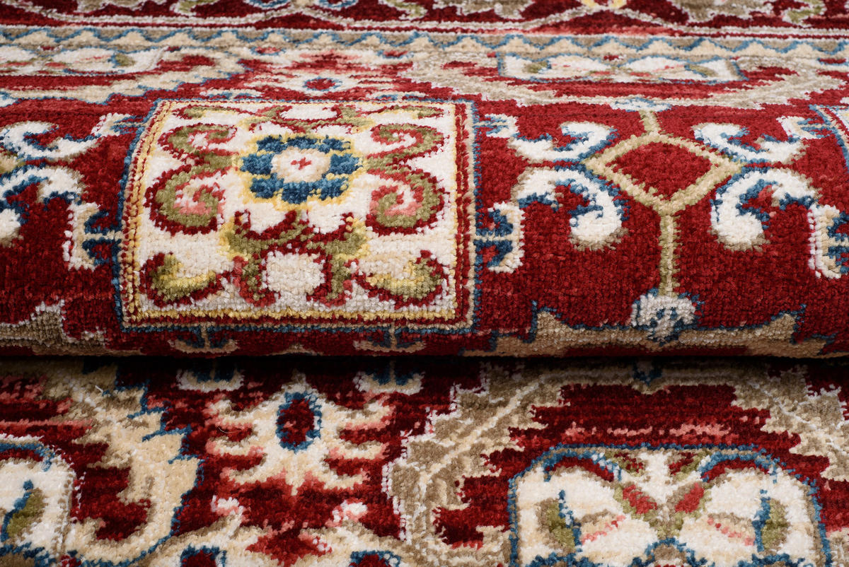 TEPPICH RIVIOLI Rot 160/225 cm - Rot, Textil (160/225cm) - Tapiso