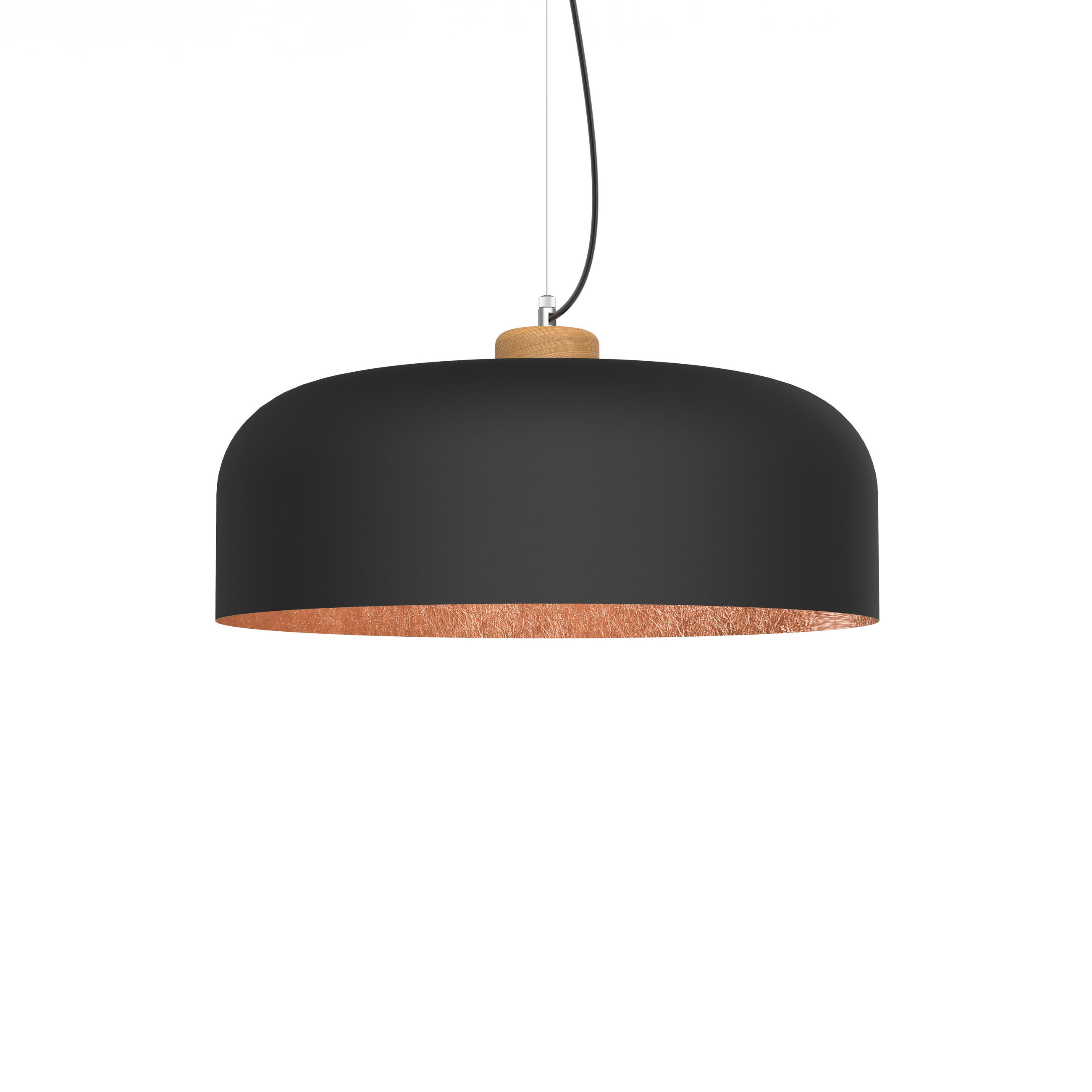 HÄNGELEUCHTE - Kupferfarben, Metall (50/50/17cm) - Lumicom