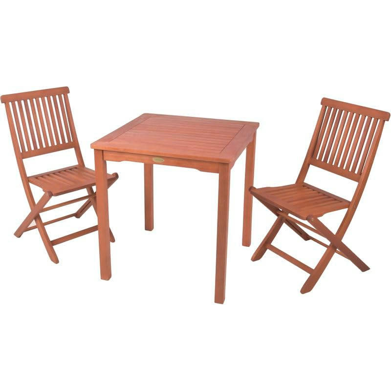 Deluke Balkonmöbel-Set Braun