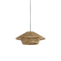 HÄNGELAMPE - Braun - 64/64/26 cm - Braun, Naturmaterialien (64/64/26cm) - Light & Living