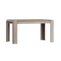 ESSTISCH Link 144,4-184,4 / 80 / 76,2cm - Braun, Holz/Holzwerkstoff (80/145/76cm) - Feldmann-Wohnen