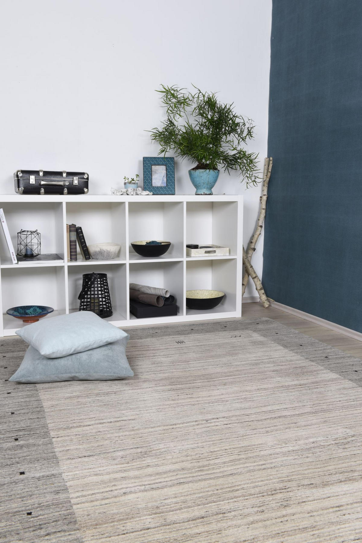 GABBEH-WOLLTEPPICH Lori Dream Super 70x140 cm - Beige, Textil (70/140cm) - THEKO