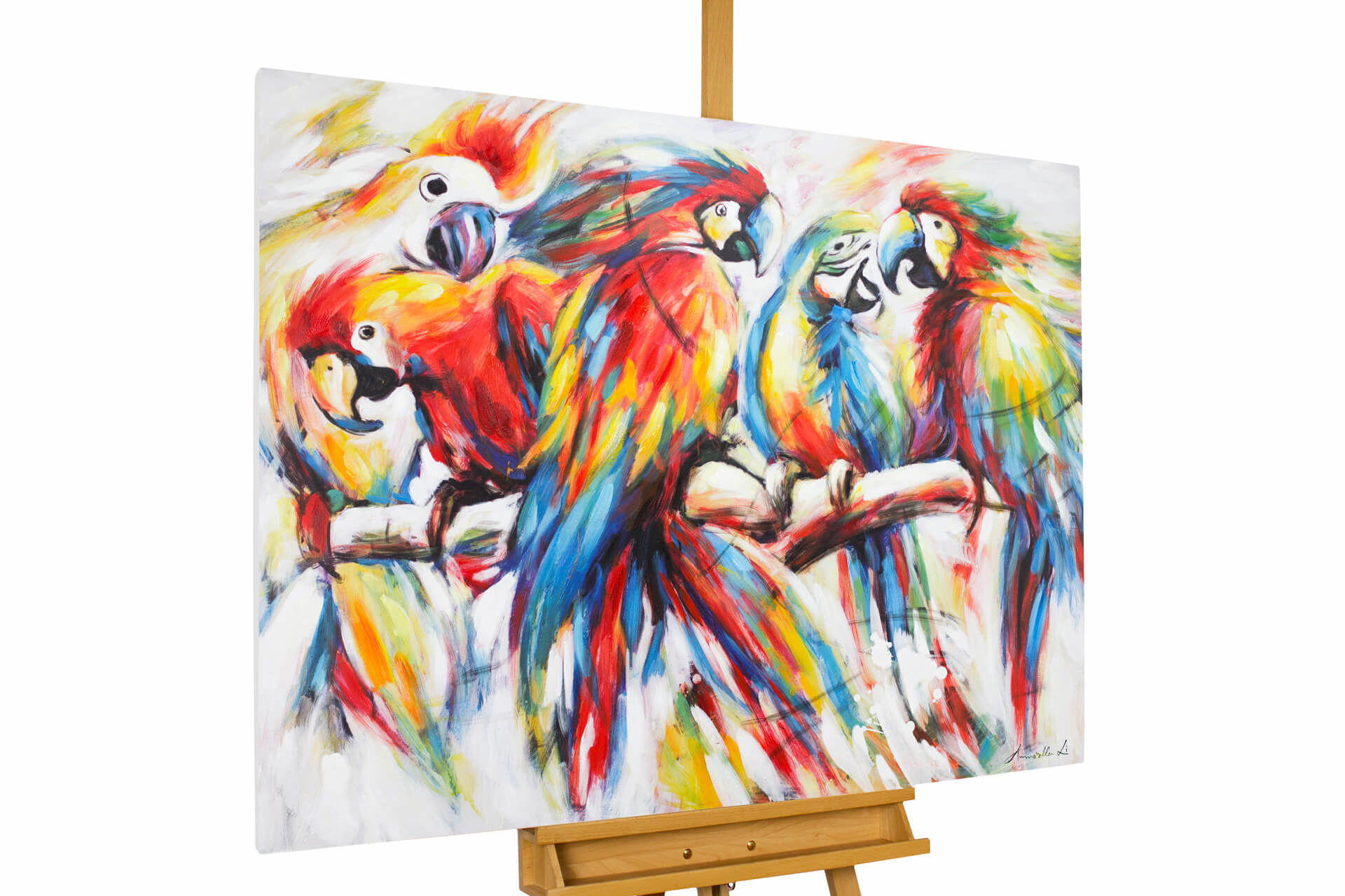 KUNSTLOFT RUČNĚ MALOVANÝ AKRYLOVÝ OBRAZ, 100/75 CM