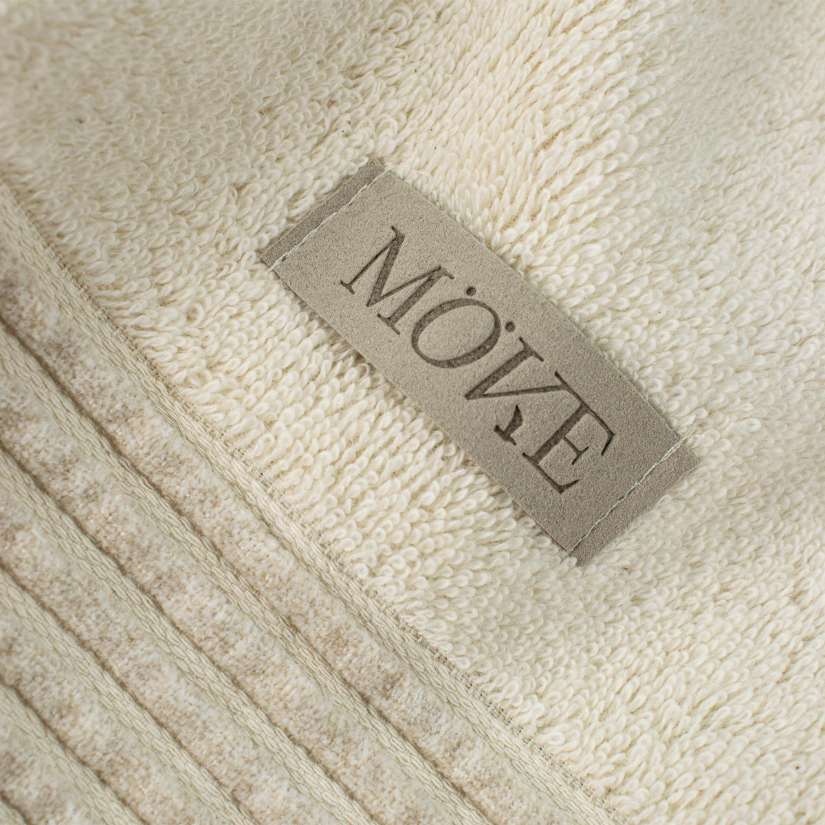 DUSCHTUCH WELLNESS - Naturfarben, Textil (80/150cm) - MÖVE
