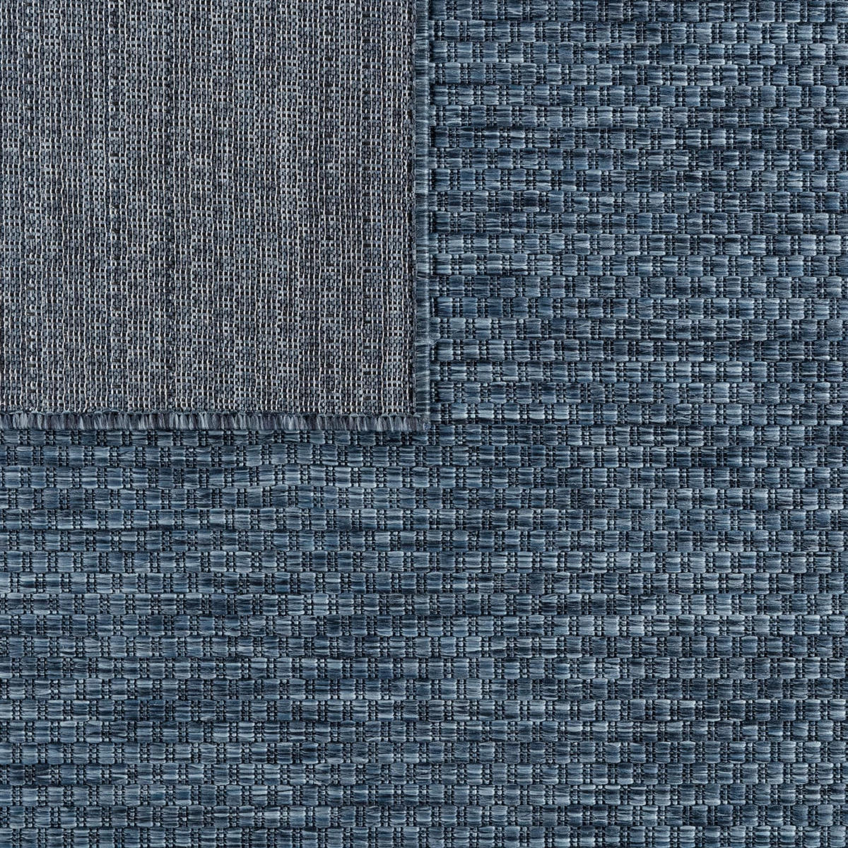OUTDOORTEPPICH Dunkelblau 240 x 340 cm - Dunkelblau, Kunststoff (240/340cm) - TT Home