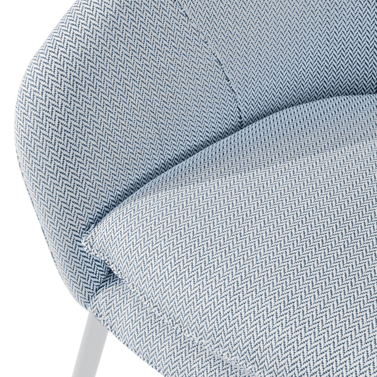 GARTENSESSEL SOLIS Loungesessel, - Blau, Textil/Metall (69/76/66cm) - KONSIMO®