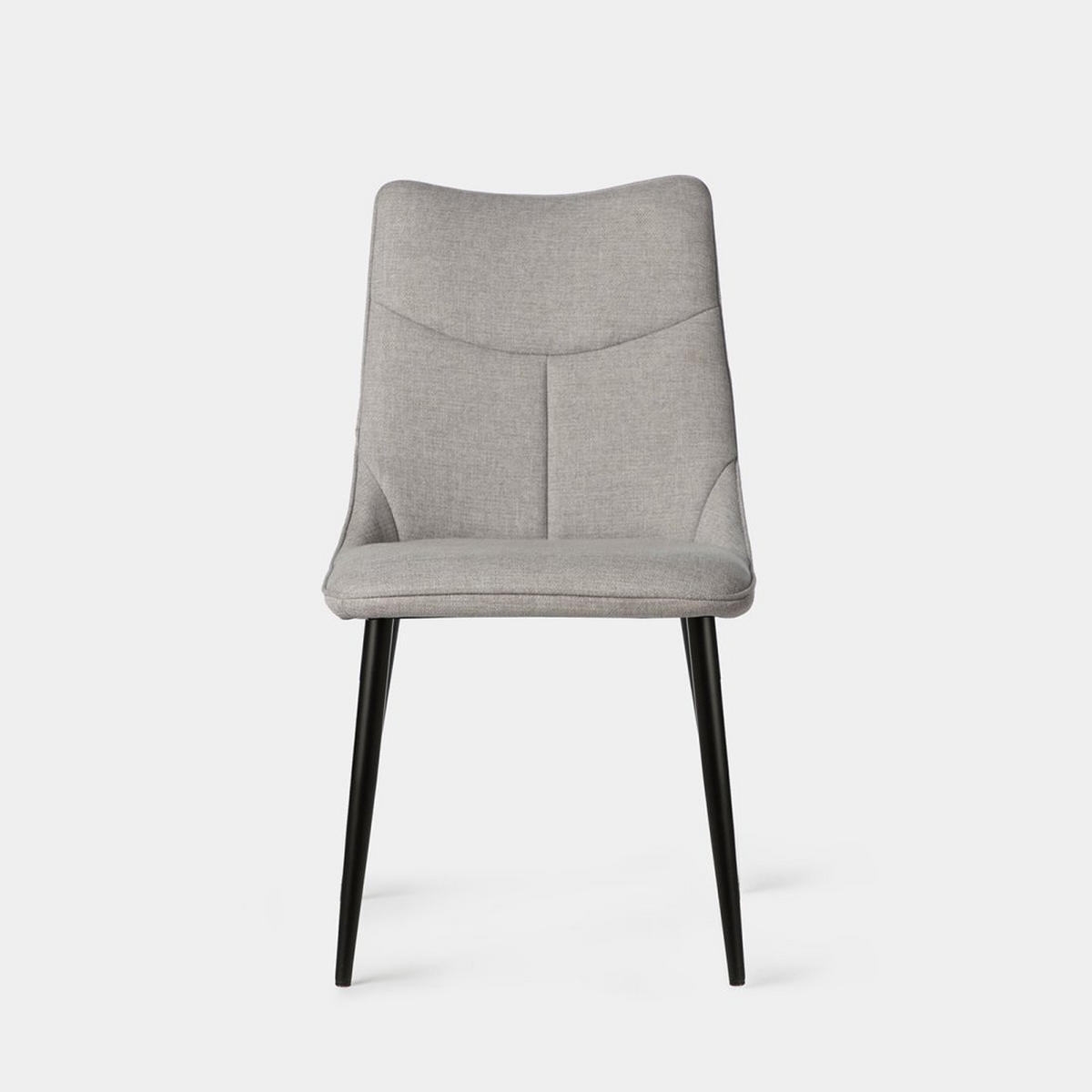 ESSZIMMERSTUHL Selma Grau 46 cm x 85 cm - Grau, Textil (46/85/62cm)