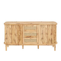 SIDEBOARD Natur 140,5/40/76 cm - Naturfarben, Holzwerkstoff (140.5/76/40cm) - PANGIVO