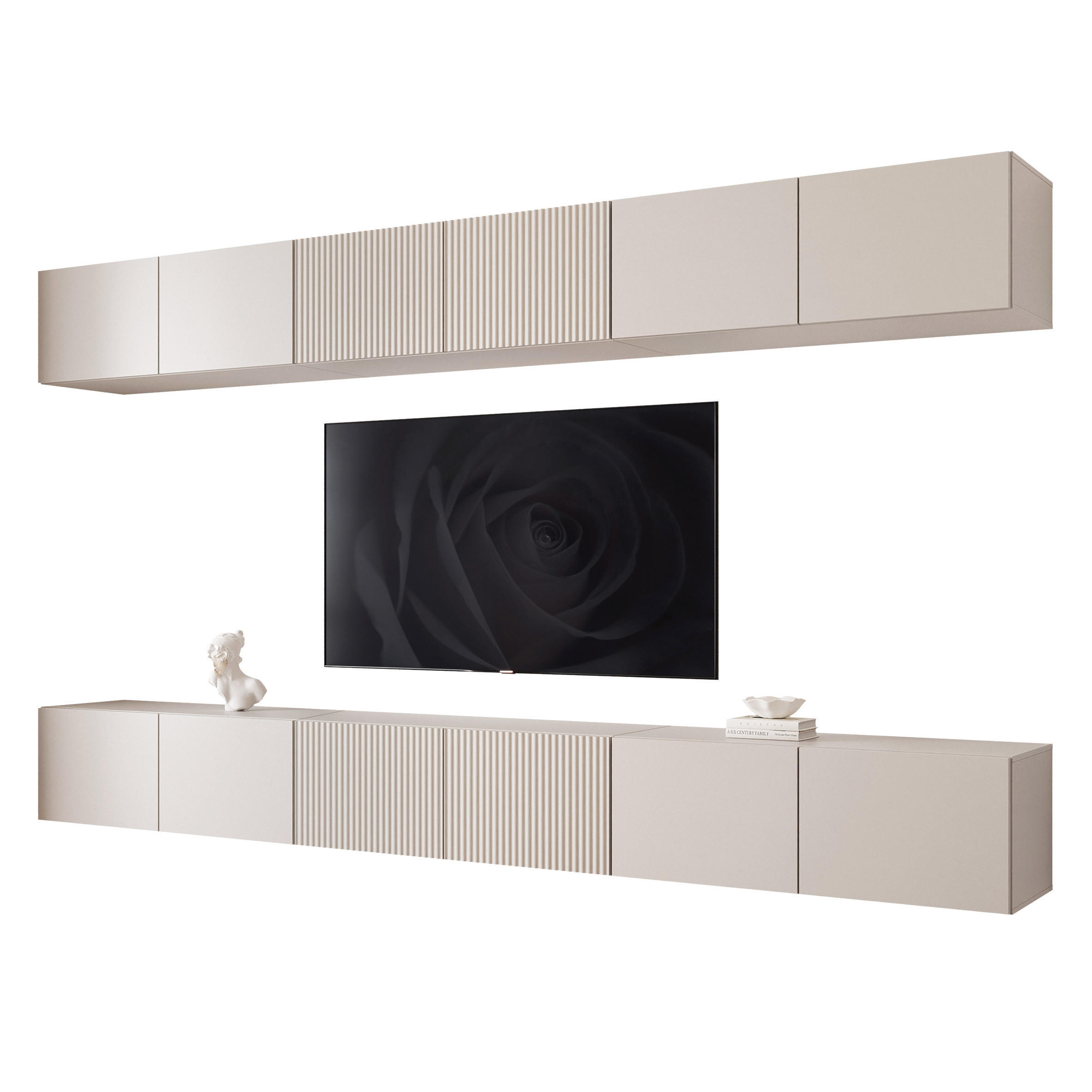 Idohome Tv-Lowboard Kaschmir 300x36x40 cm