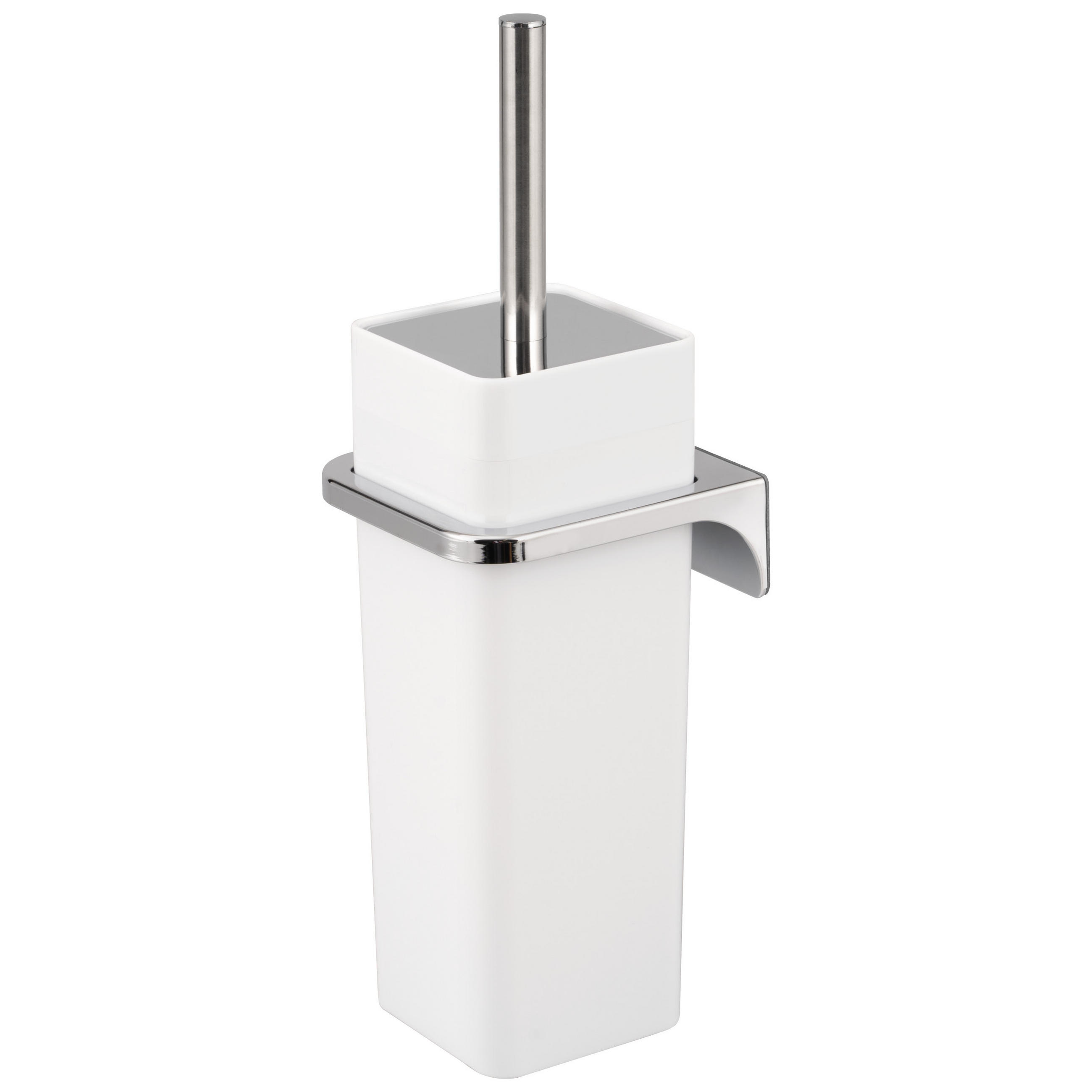 WC-GARNITUR SAVONA, weiß, Kunststoff - Weiß, Kunststoff (12/36.5/13cm) - bremermann