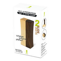 SALZ- & PFEFFERSTREUER 2Slide - Multicolor, Holz (3.7/12.5/8cm) - Take2