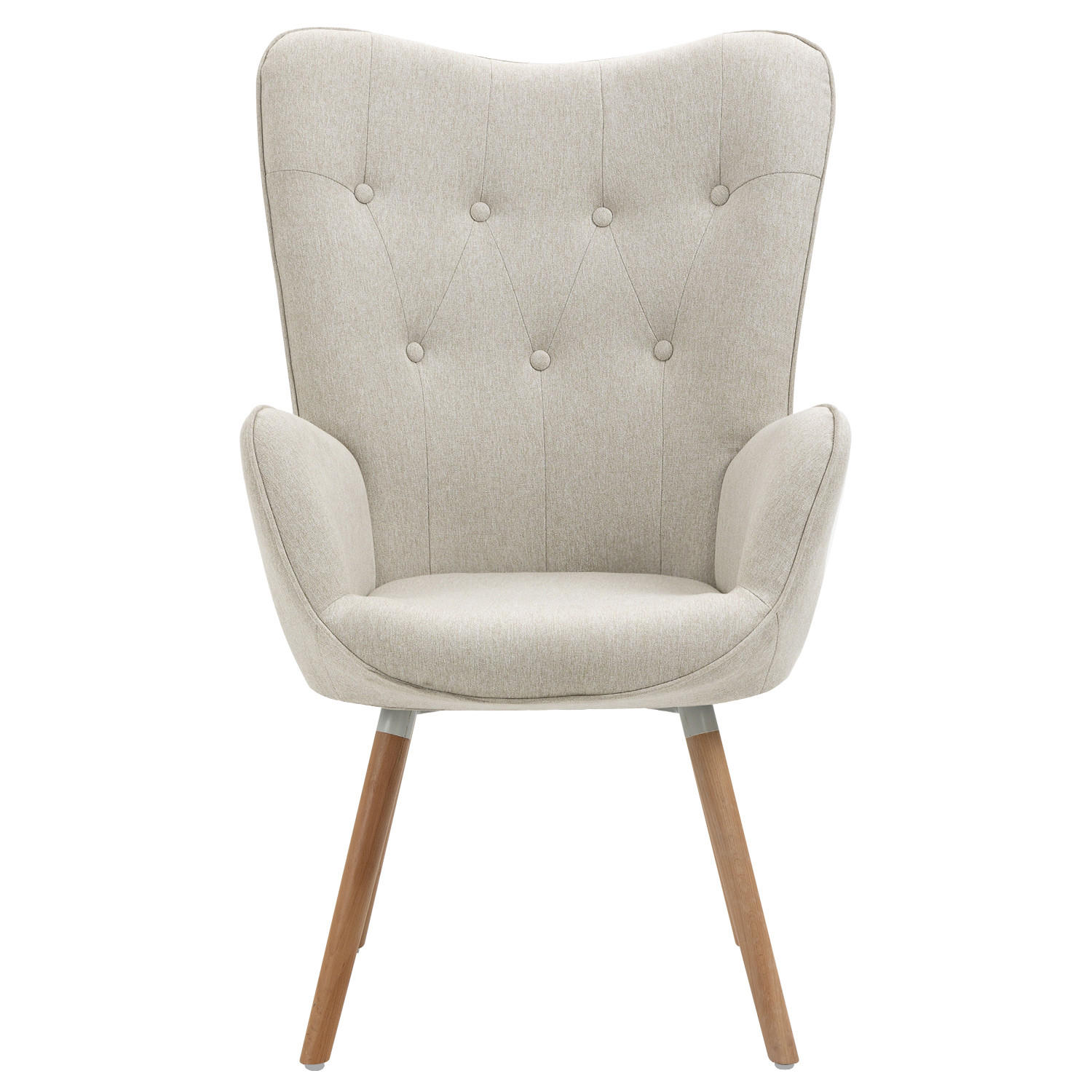 Meubles Cosy Sessel, Beige 66x106x53 cm