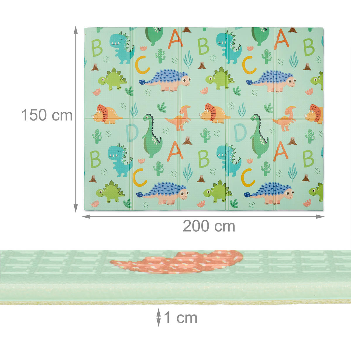 HRACIA deka - viacfarebná, textil/plast (200/150cm) - Relaxdays