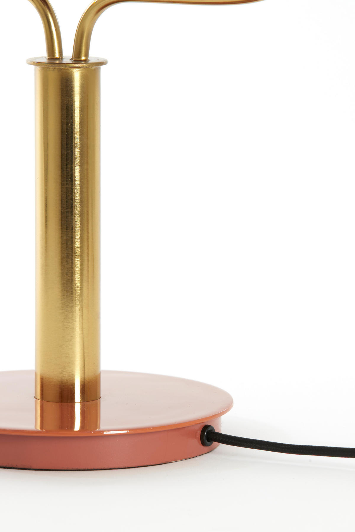 TISCHLAMPE Ayer Orange Ø37/43 cm - Orange, Metall (37/14/43cm) - Light & Living
