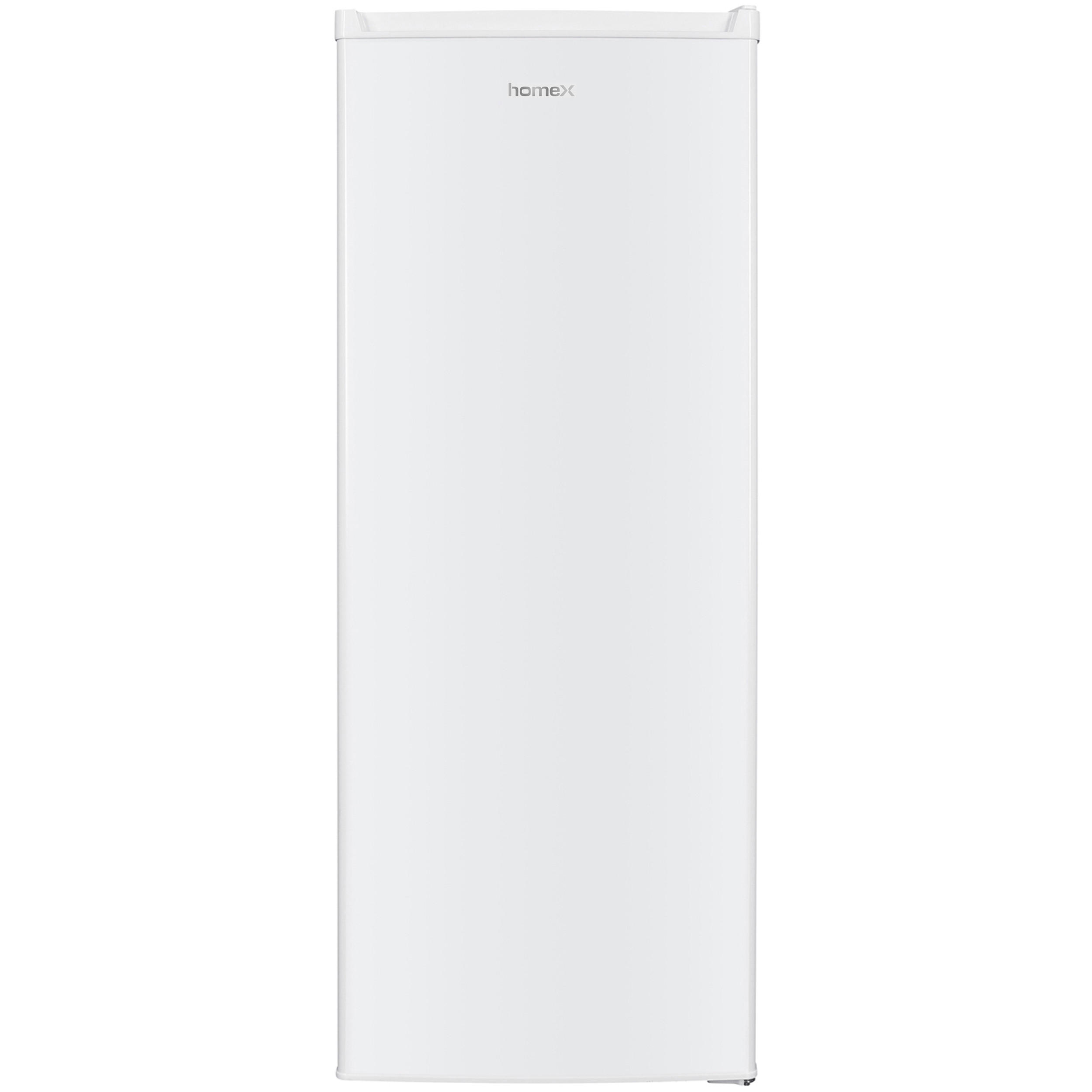 GEFRIERSCHRANK groß - 168L Nutzinhalt, 4-Sterne Gefrieren, freistehend, leise, weiß - Weiß, Kunststoff/Metall (54.4/142.6/57.1cm) - homeX