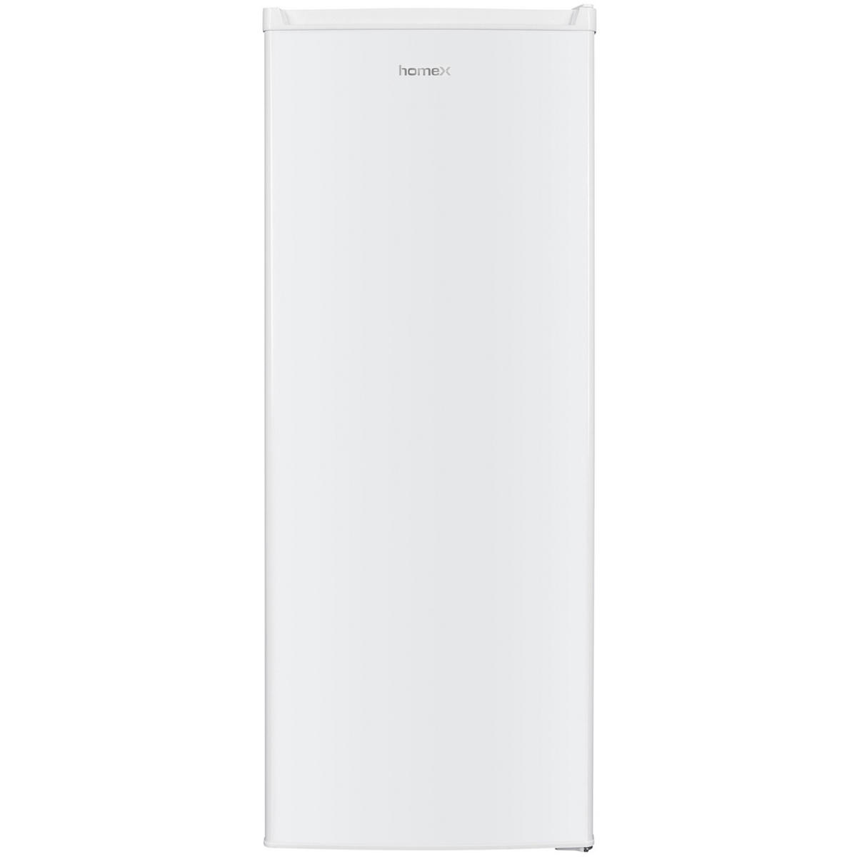 GEFRIERSCHRANK groß - 168L Nutzinhalt, 4-Sterne Gefrieren, freistehend, leise, weiß - Weiß, Kunststoff/Metall (54.4/142.6/57.1cm) - homeX