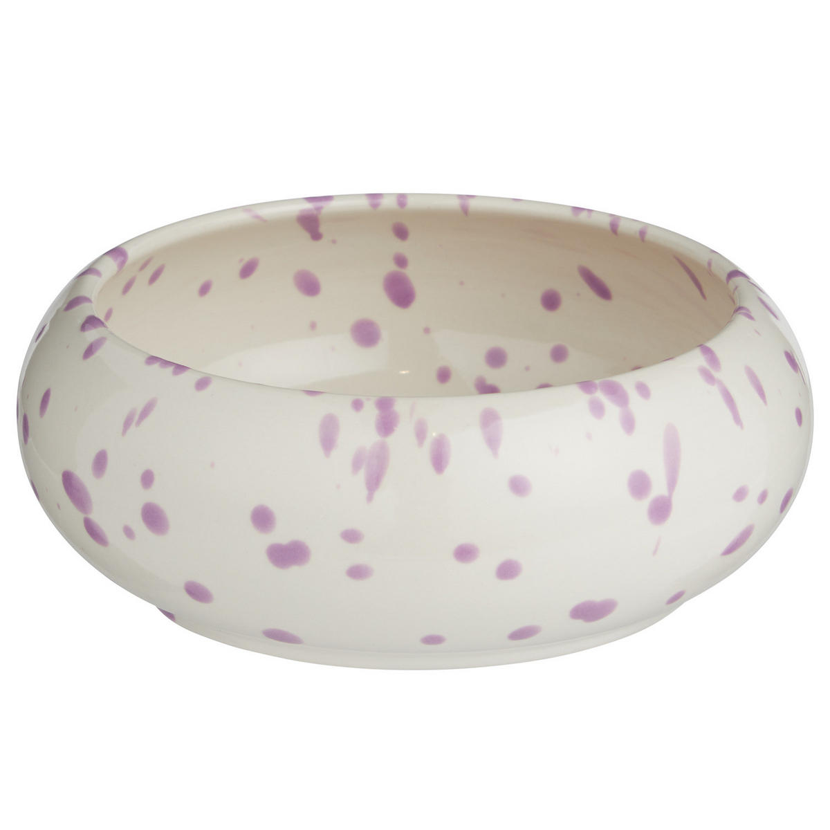 SCHALE Boogy Splash 700ml - Flieder, Keramik (16/16/6cm) - Butlers