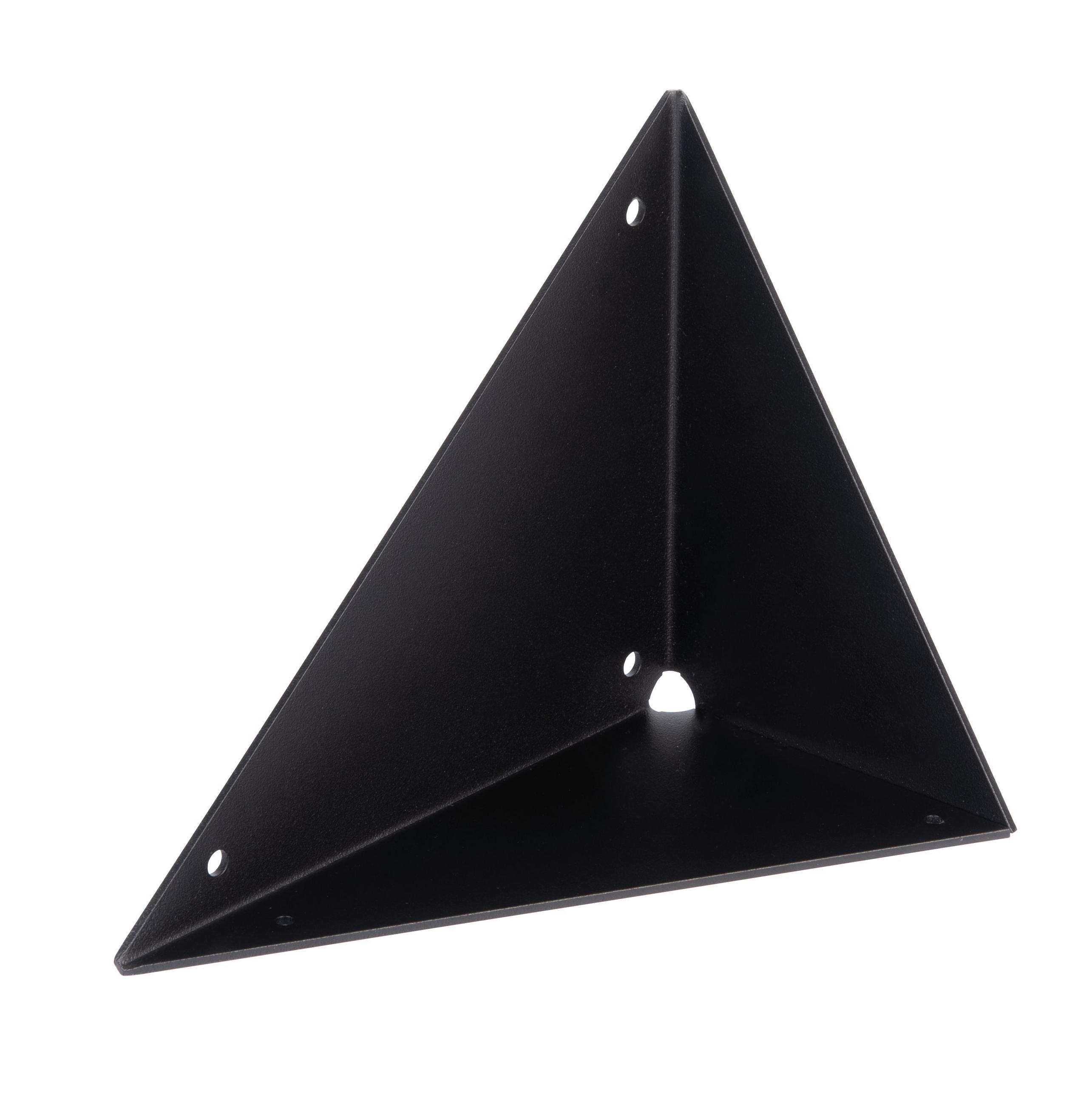 REGALTRÄGER Ina, Stahl in verschiedenen Trendfarben - Schwarz, Metall (18/10.2/15cm) - Alberts