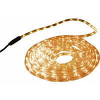LED-LICHTSCHLAUCH 10m 18W für Innen und Außen 200 LEDs Bernsteinwarmes Licht - Weiß, Kunststoff (1000cm) - Northpoint