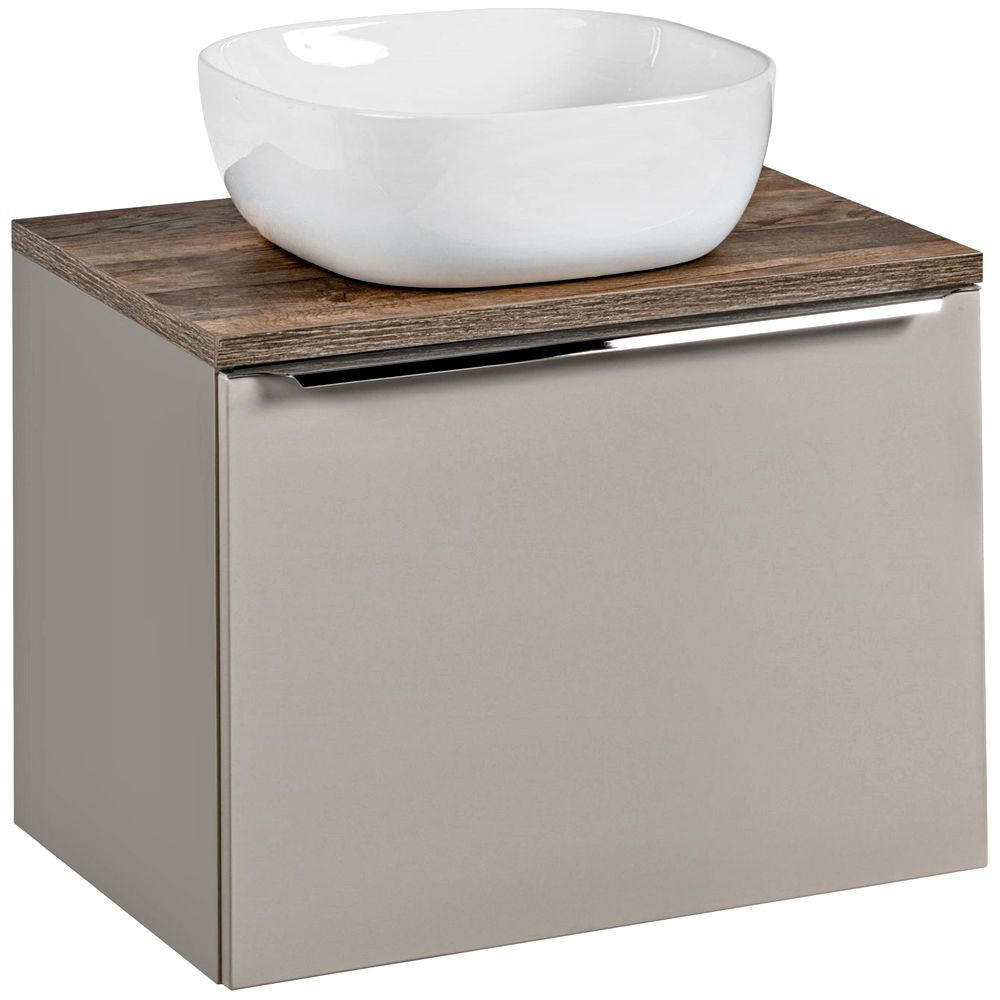 WASCHTISCH Puebla-56 - Beige, Holzwerkstoff (60/64/46cm) - Lomado
