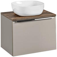 WASCHTISCH Puebla-56 - Beige, Holzwerkstoff (60/64/46cm) - Lomado