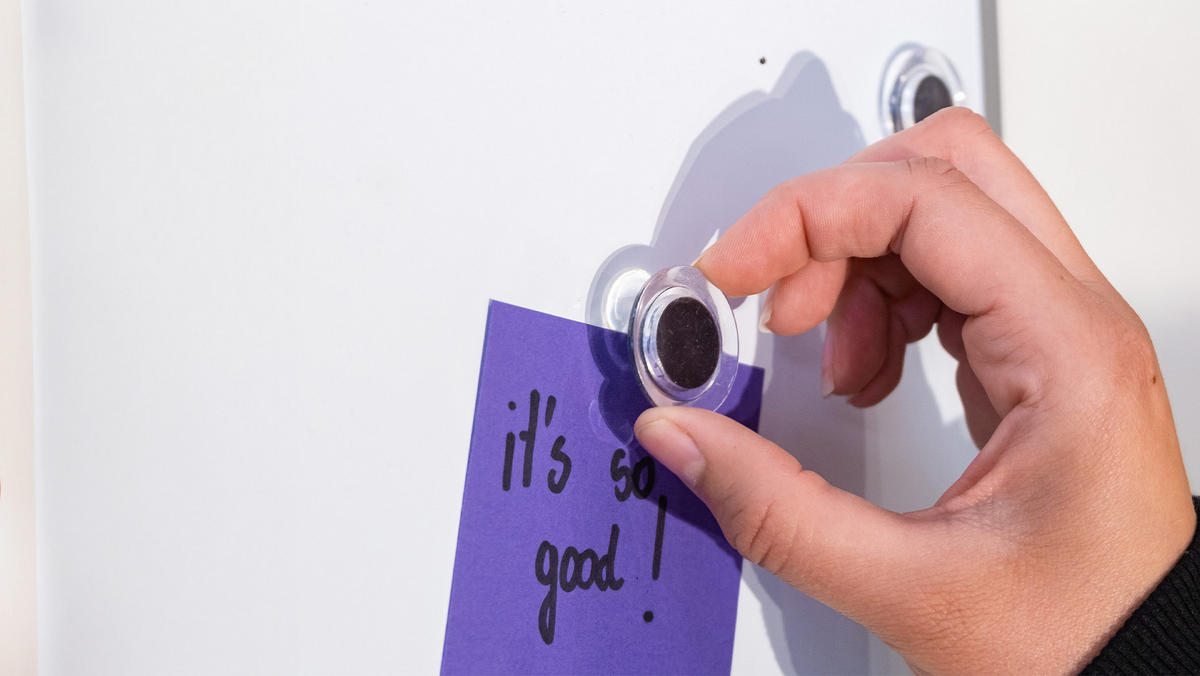 WHITEBOARD 40x30 cm im Aluminiumrahmen - Weiß, Metall (40/30/1cm) - ALLboards