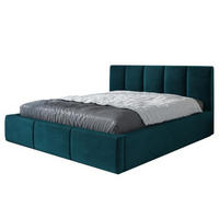 POLSTERBETT KENET-OM 140xx200 Grün - Grün, Textil (140/200cm) - A&J MöbelLand