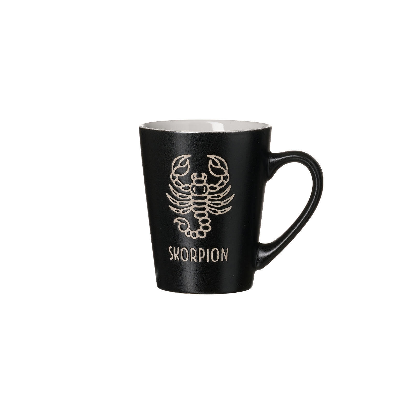 HENKELBECHER SKORPION Cosmic schwarz 350 ml - Schwarz, Keramik (0.35L) - Ritzenhoff Breker