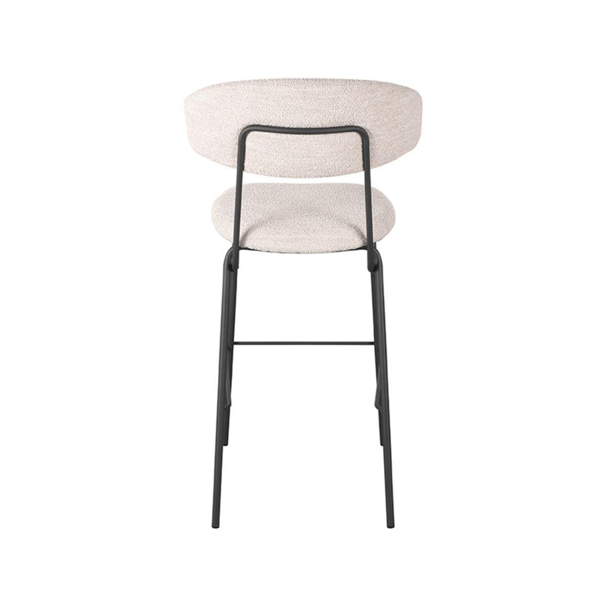 BARHOCKER Zack Beige 53/57/95 cm 2er-Set - Beige, Metall (57/95/53cm) - LABEL51