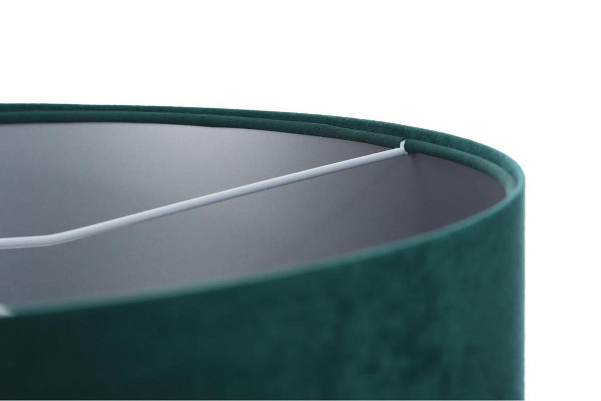 HÄNGELEUCHTE Grün 30/20 cm - Silberfarben/Grün, Kunststoff (30/0.45/20cm) - ONZENO