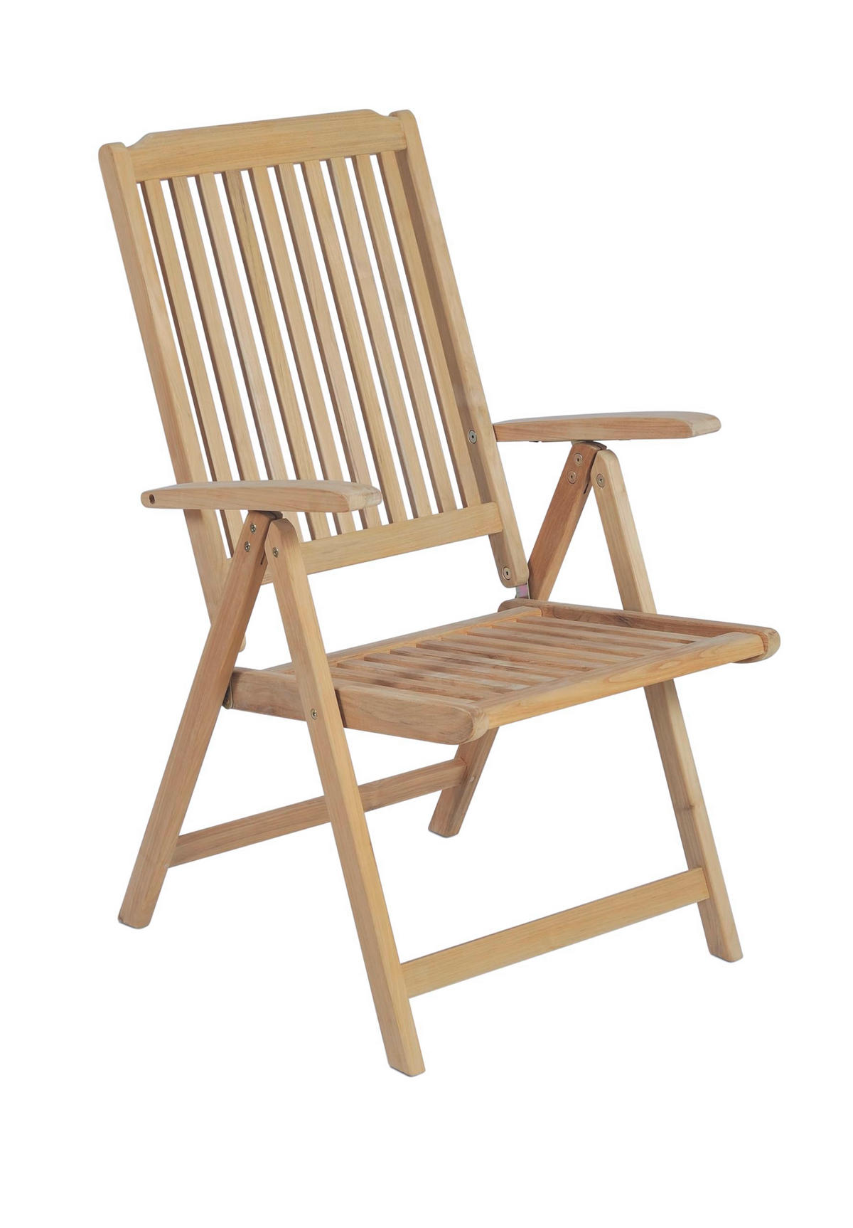 BALKONMÖBEL-SET Milos 3-teilig Gartenmöbel-Set - Teakfarben, Holz - DELUKE