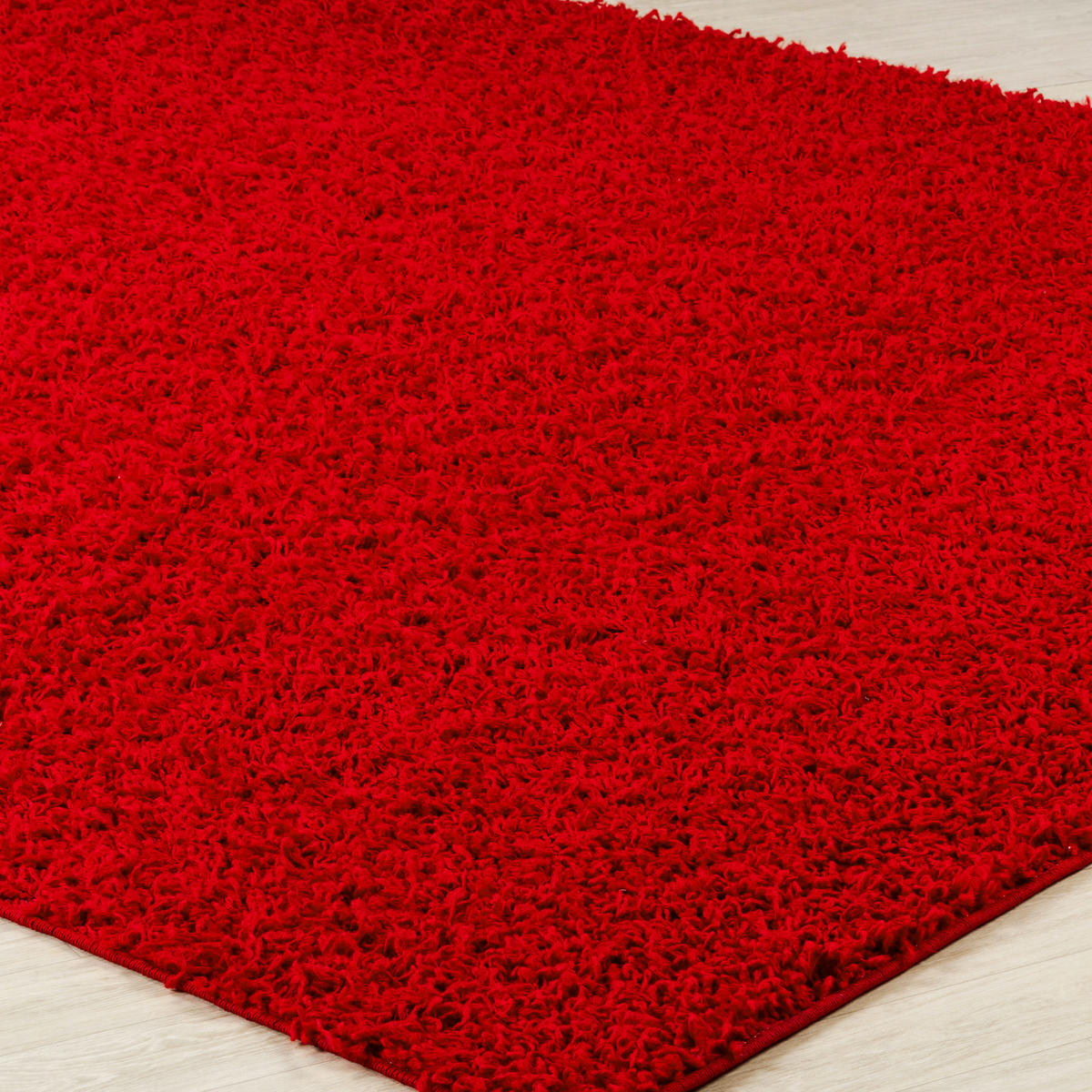 HOCHFLORTEPPICH 80/220 cm Red - Rot, Naturmaterialien/Textil (80/220cm) - LIVABLISS
