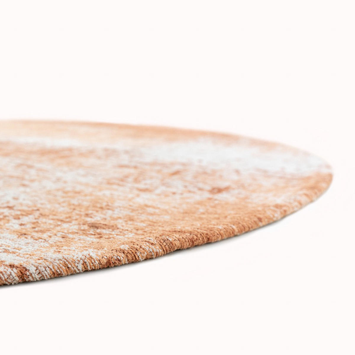 TEPPICH Mars Mad Men Virgin Land 140/140 cm - Orange, Kunststoff/Textil (140/140cm) - Louis De Poortere