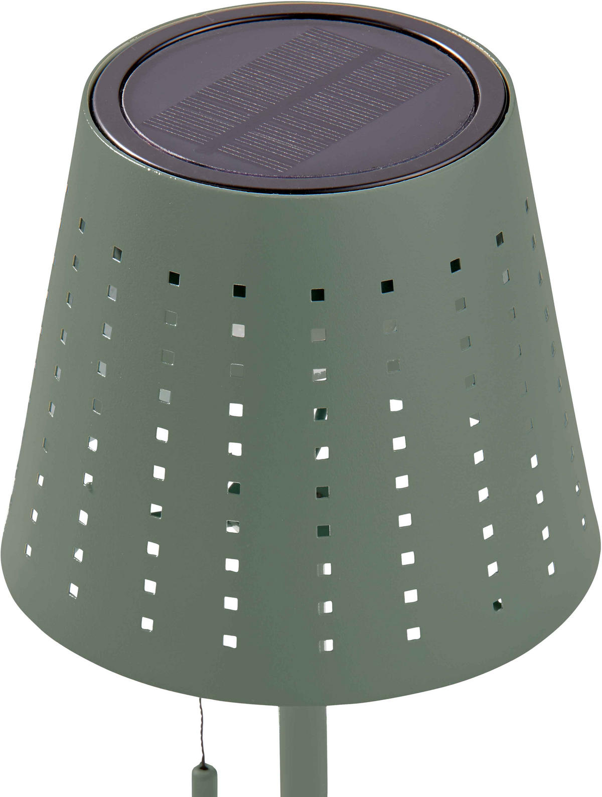 LED-AUSSEN-TISCHLEUCHTE - wetterfest in Grün-Grau mit dimmbarem Akku und Solar-Ladung, 2er-Set - Grün, Metall (24.5/50/24.5cm) - Northpoint