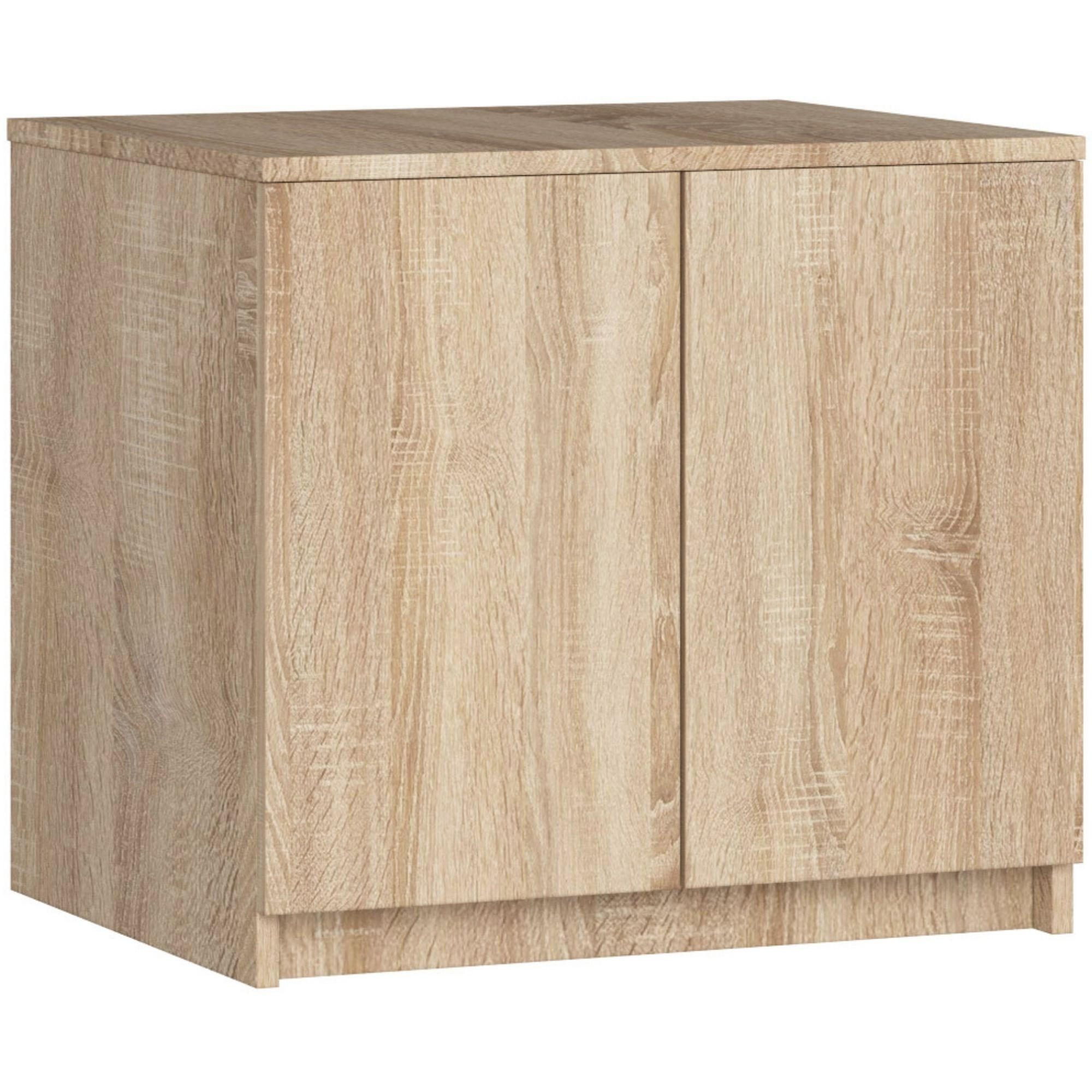 KLEIDERSCHRANK AUFSATZSCHRANK Sonoma-Eiche 60x51x55cm - Sonoma Eiche, Holzwerkstoff (60/55/51cm) - Akord