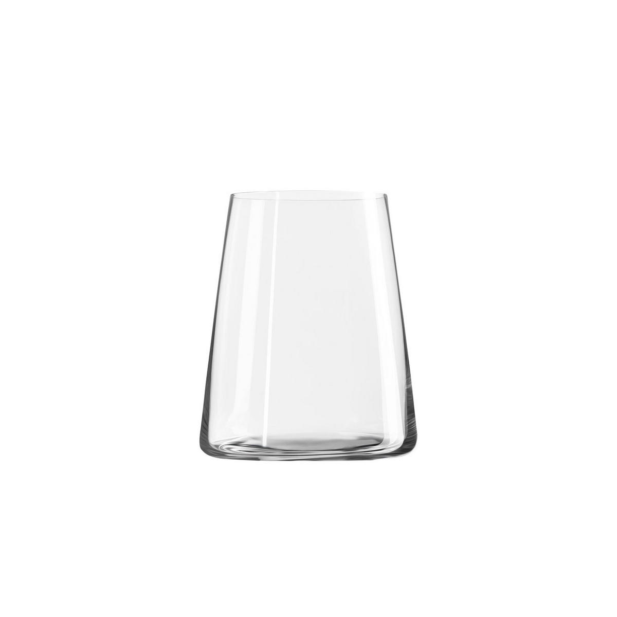 BECHER Power transparent 380 ml 6er Set - Transparent, Glas (0.38L) - Stölzle Lausitz