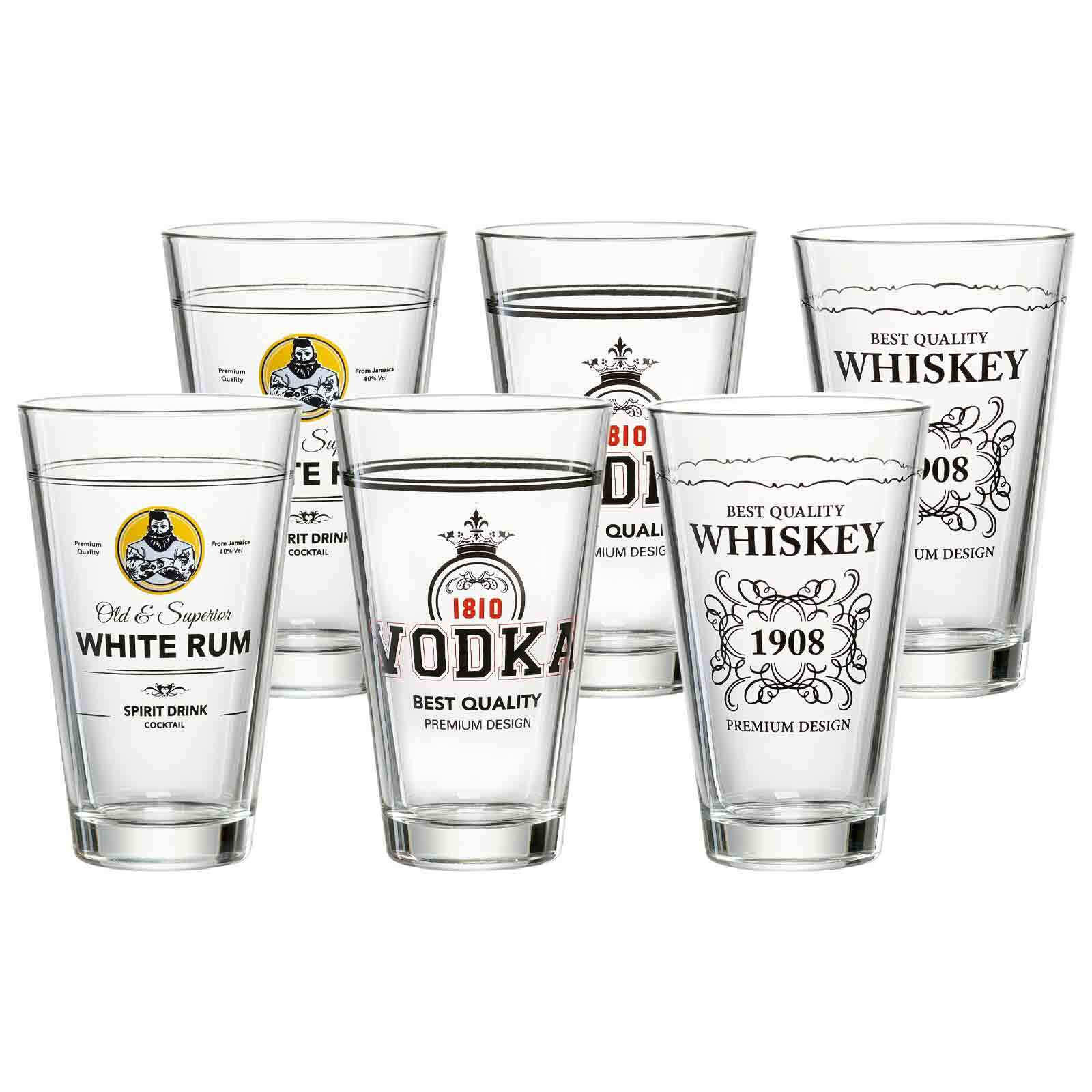 BECHER SPIRITS transparent 330 ml 6er Set - Transparent, Glas (0.33L) - Ritzenhoff Breker