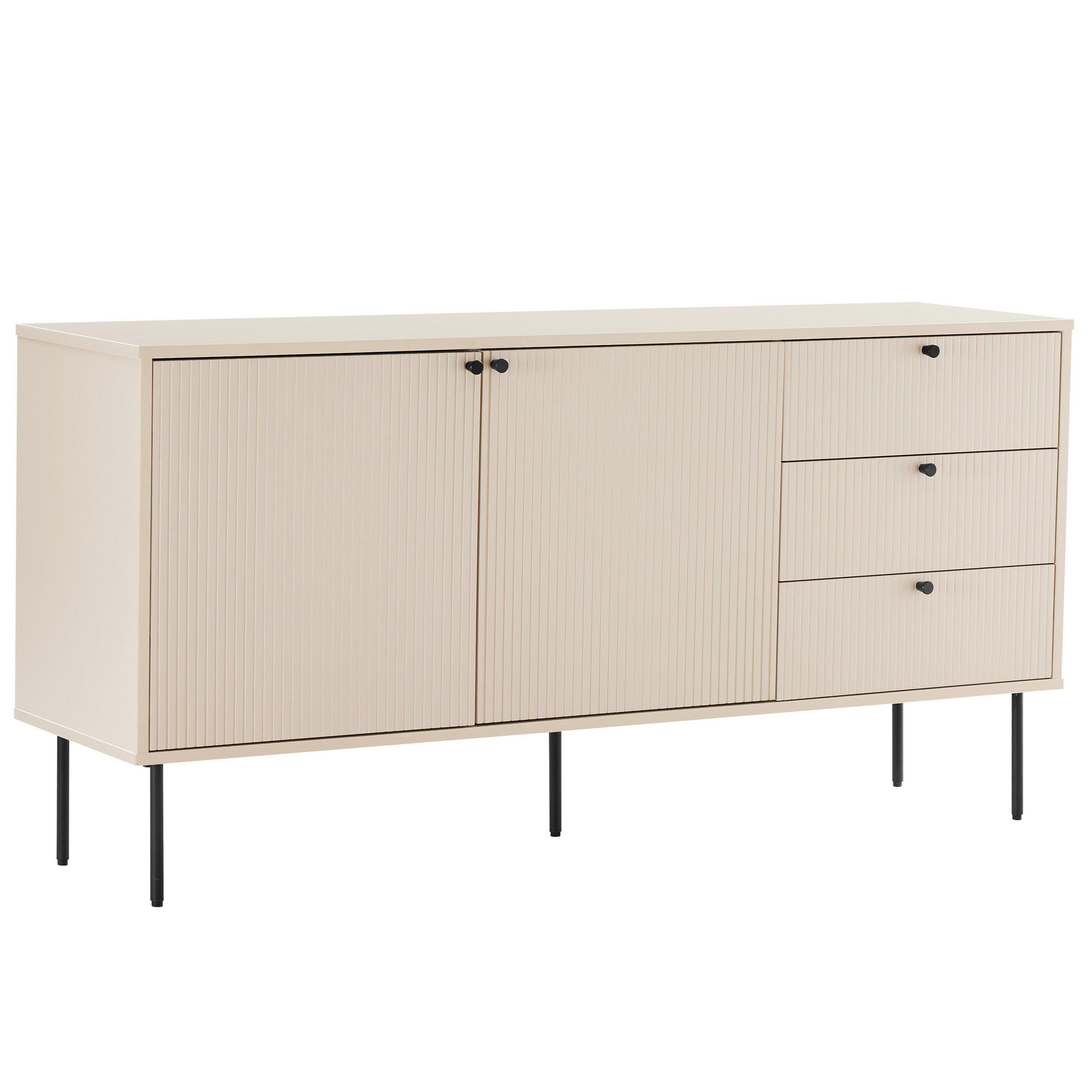 SIDEBOARD 150 cm, Beige - Beige, Holz (40/75/150cm) - Oviala