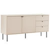 SIDEBOARD 150 cm, Beige - Beige, Holz (40/75/150cm) - Oviala