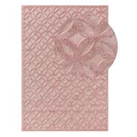 OUTDOORTEPPICH Bonte Rosa 240x340 cm - Rosa, Textil (240/340cm) - benuta Nest