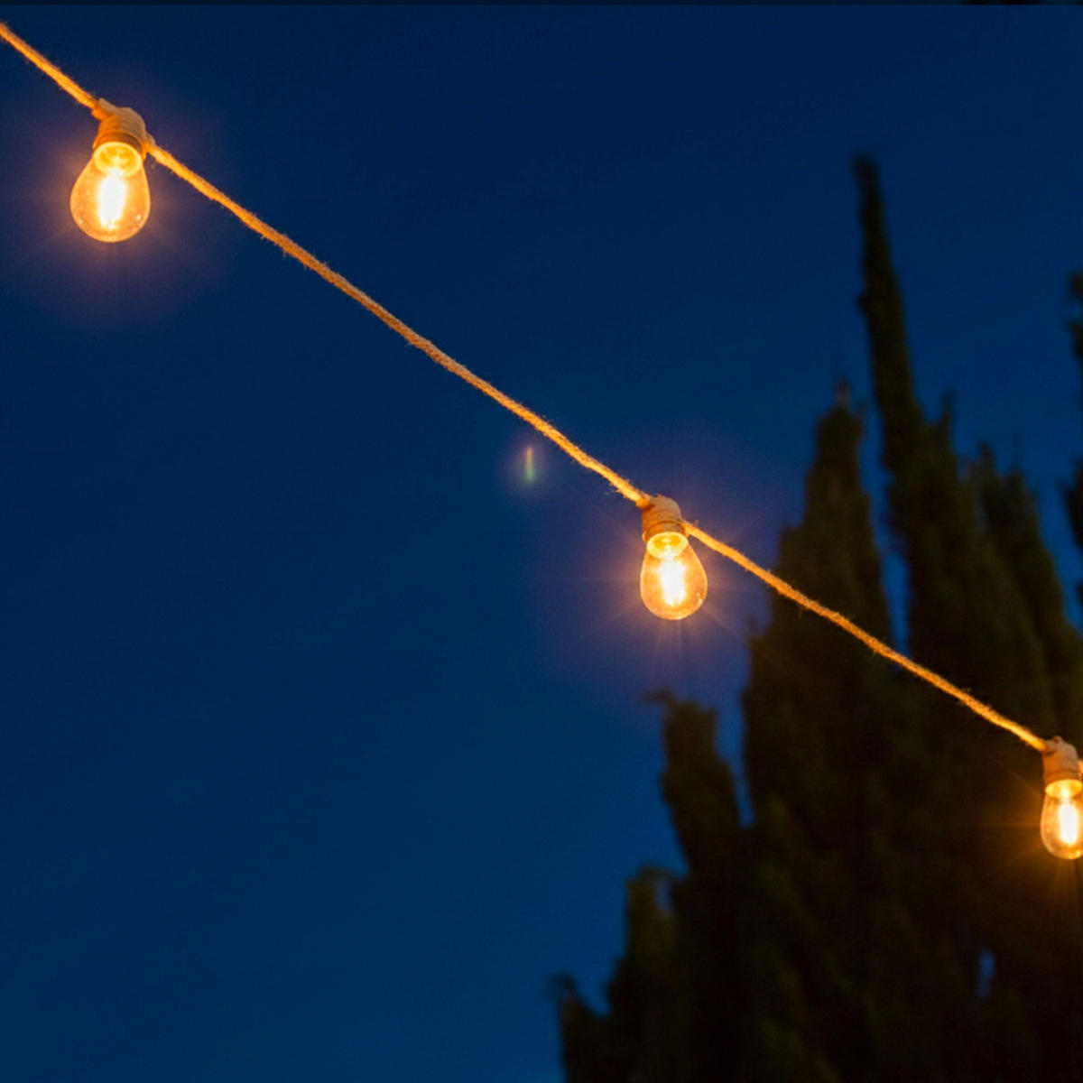 SOLAR-LICHTERKETTE FANTASY CORD HYBRID 10 Glühbirnen 8M - Beige, Naturmaterialien (600/4.5/10cm) - Lumisky