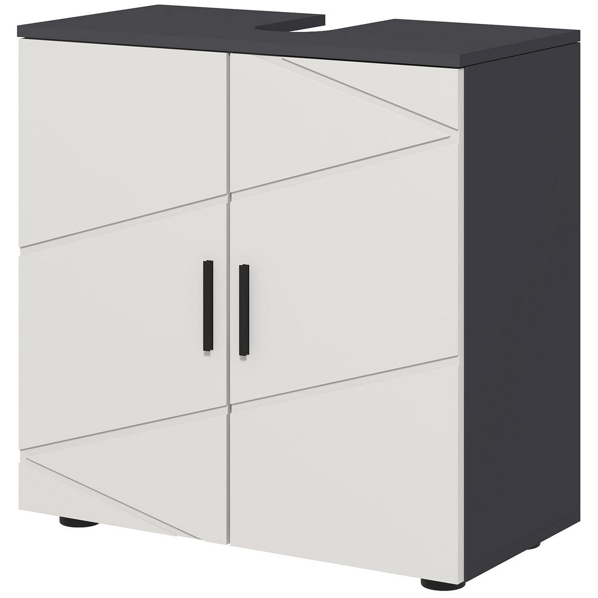HÄNGESCHRANK Grau 1 Stück - Grau, Kunststoff (60/60/30cm) - GiPP