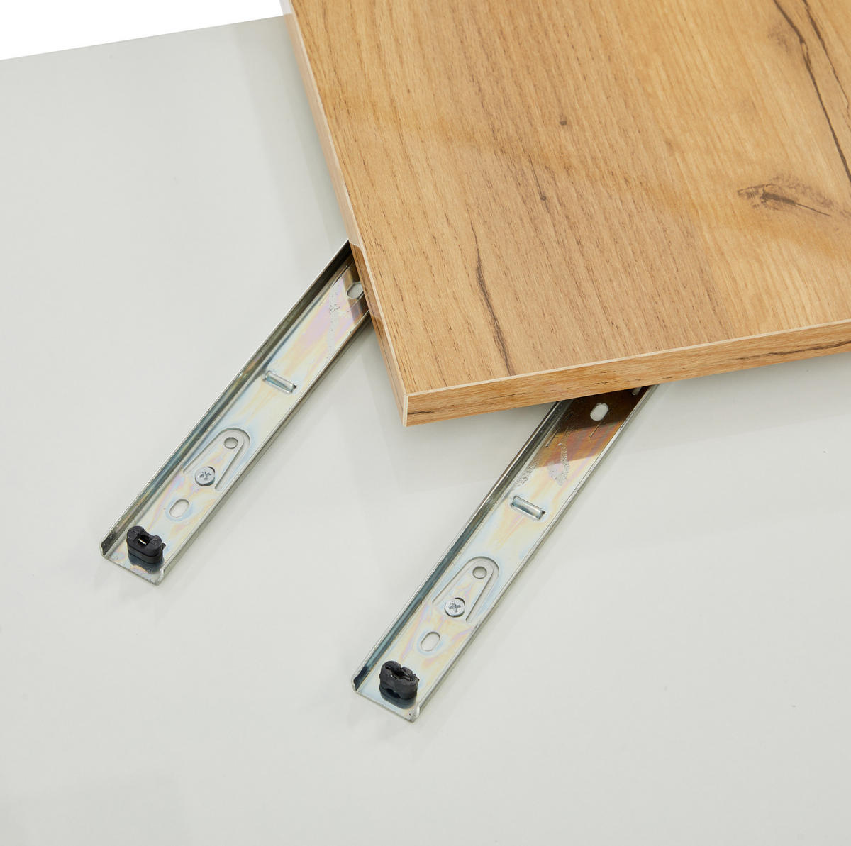 COUCHTISCH 75/75/33,5 cm weiß hochglänzend mit beweglichen Tischplatten - Weiß, Holzwerkstoff (75/75/33.5cm) - OKWISH