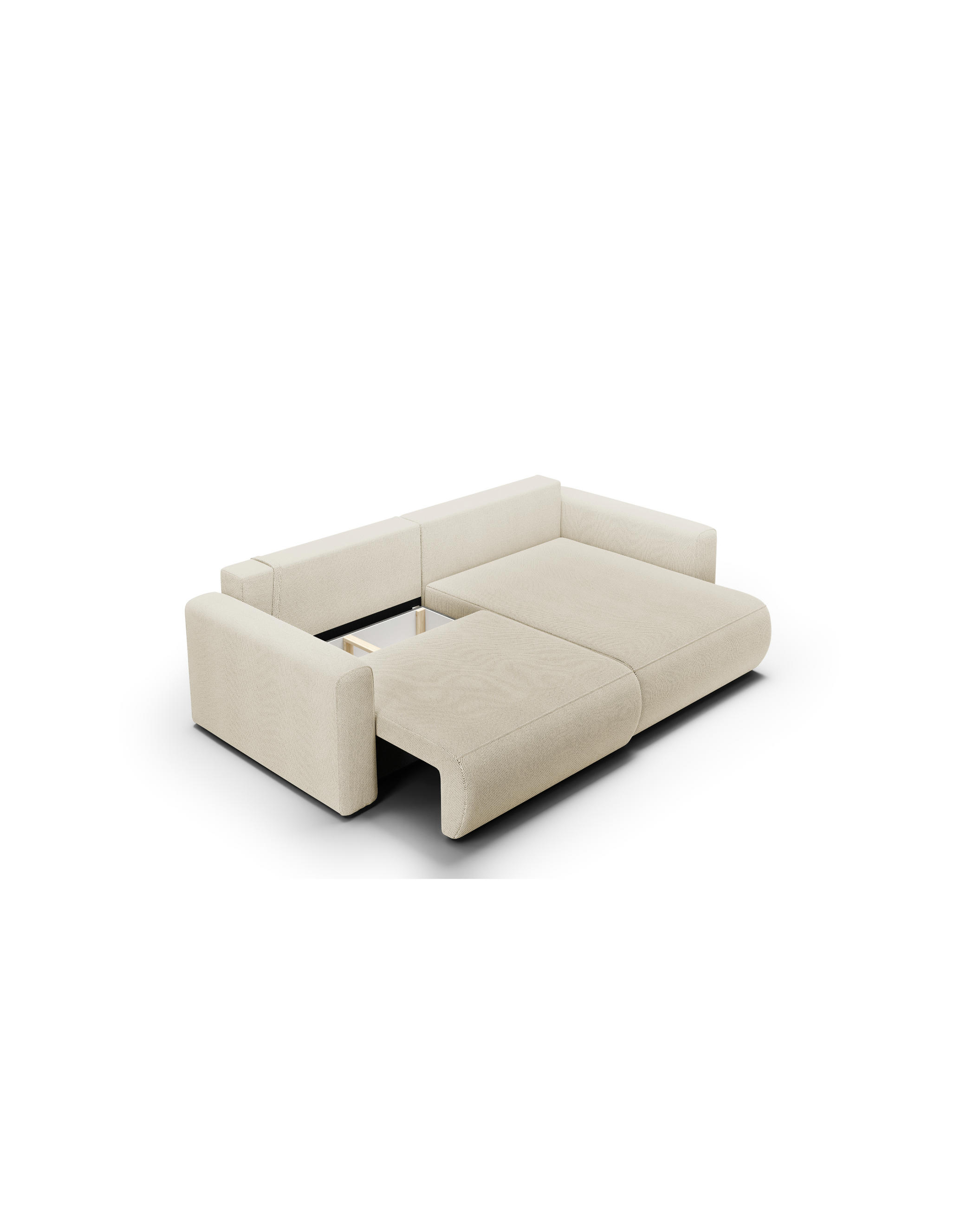 Thumbnail - Furnisell Ecksofa, Blau, Textil, 4-Sitzer, seitenverkehrt montierbar, 240x149 cm, Wohnzimmer, Sofas & Couches, Wohnlands...