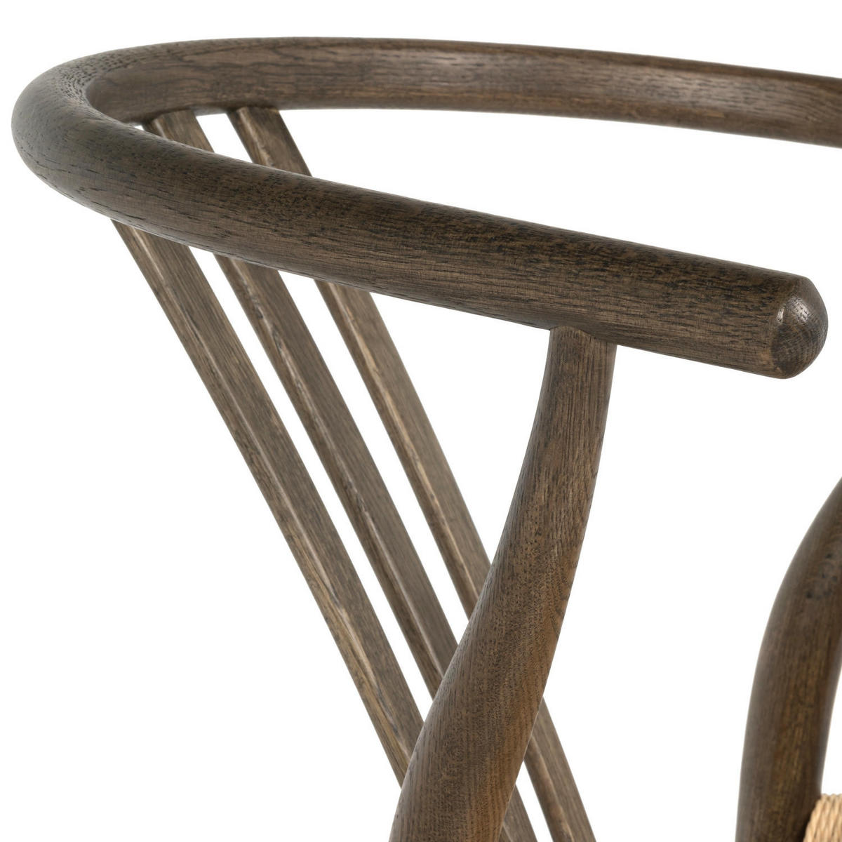 STUHL-SET 2 Stück in Rattan / Eiche Räuchereiche - Braun, Holz/Papier (52/78/58cm) - Furnhouse
