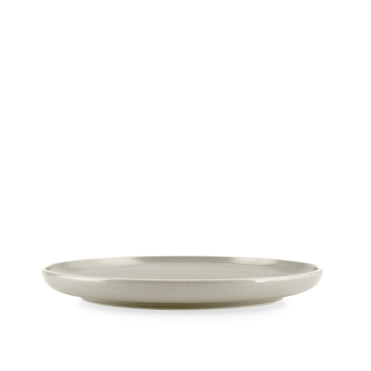 TELLER-SET VICTO 6-tlg Dessertteller, matt beige/grün/grau - Hellgrün, Keramik (20/2/20cm) - KONSIMO®