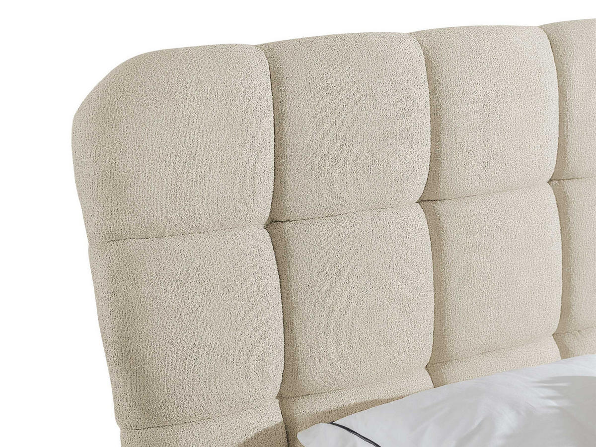 BOXBETT Lolly - Goldfarben/Rosa, Holz/Textil (120/200cm) - MIRJAN24