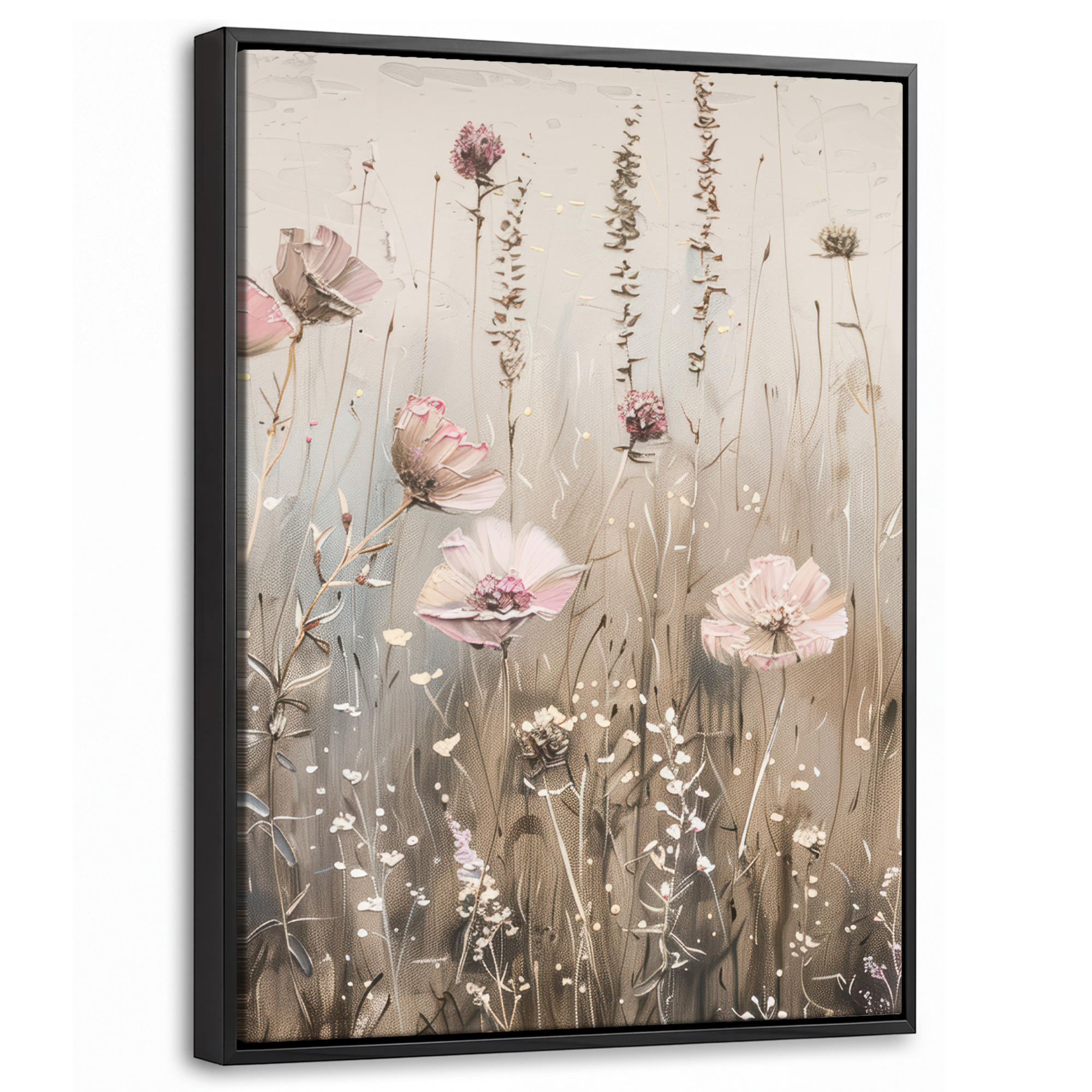 MuchoWow Leinwand Beige 30x40 cm