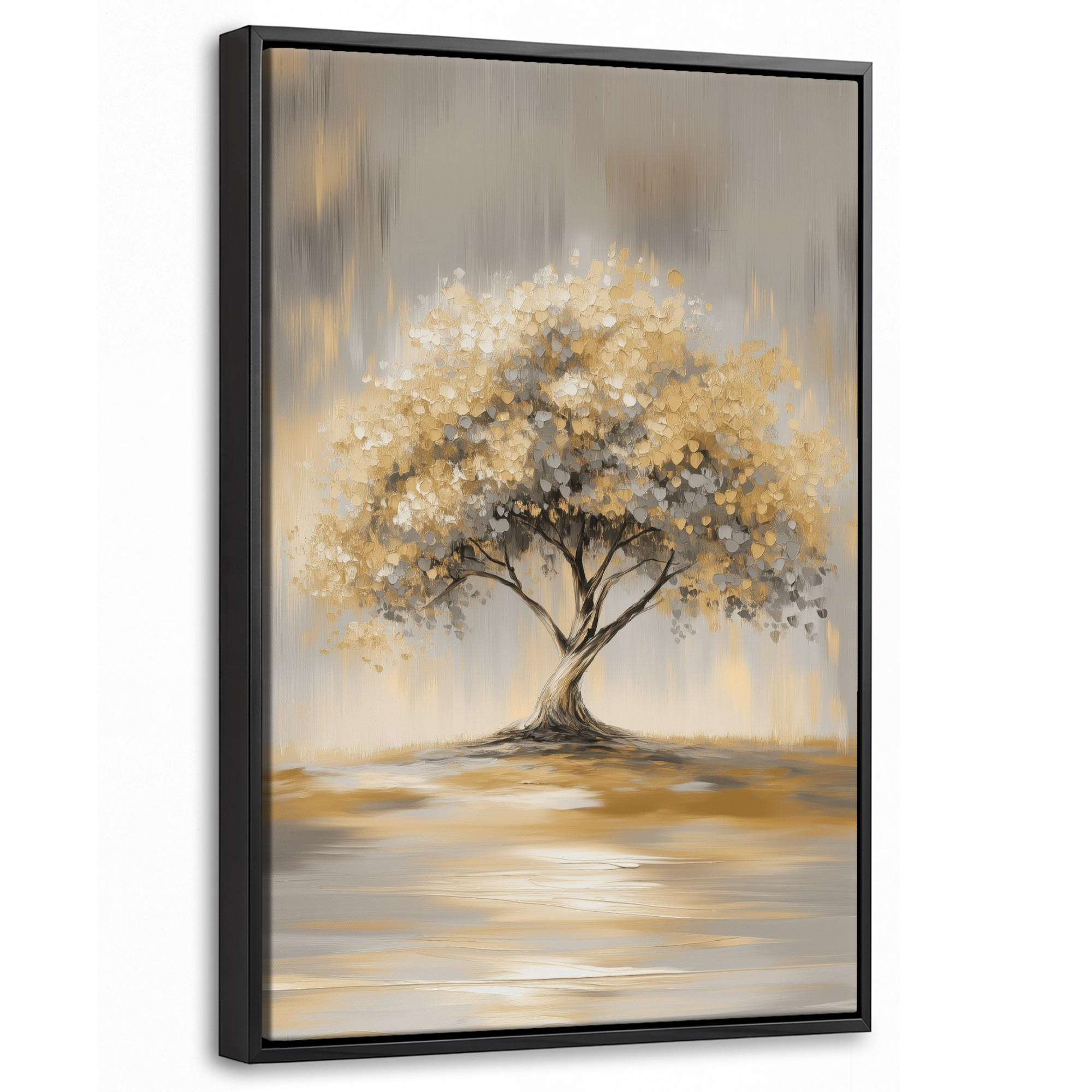 MuchoWow Leinwand Beige 40x60 cm