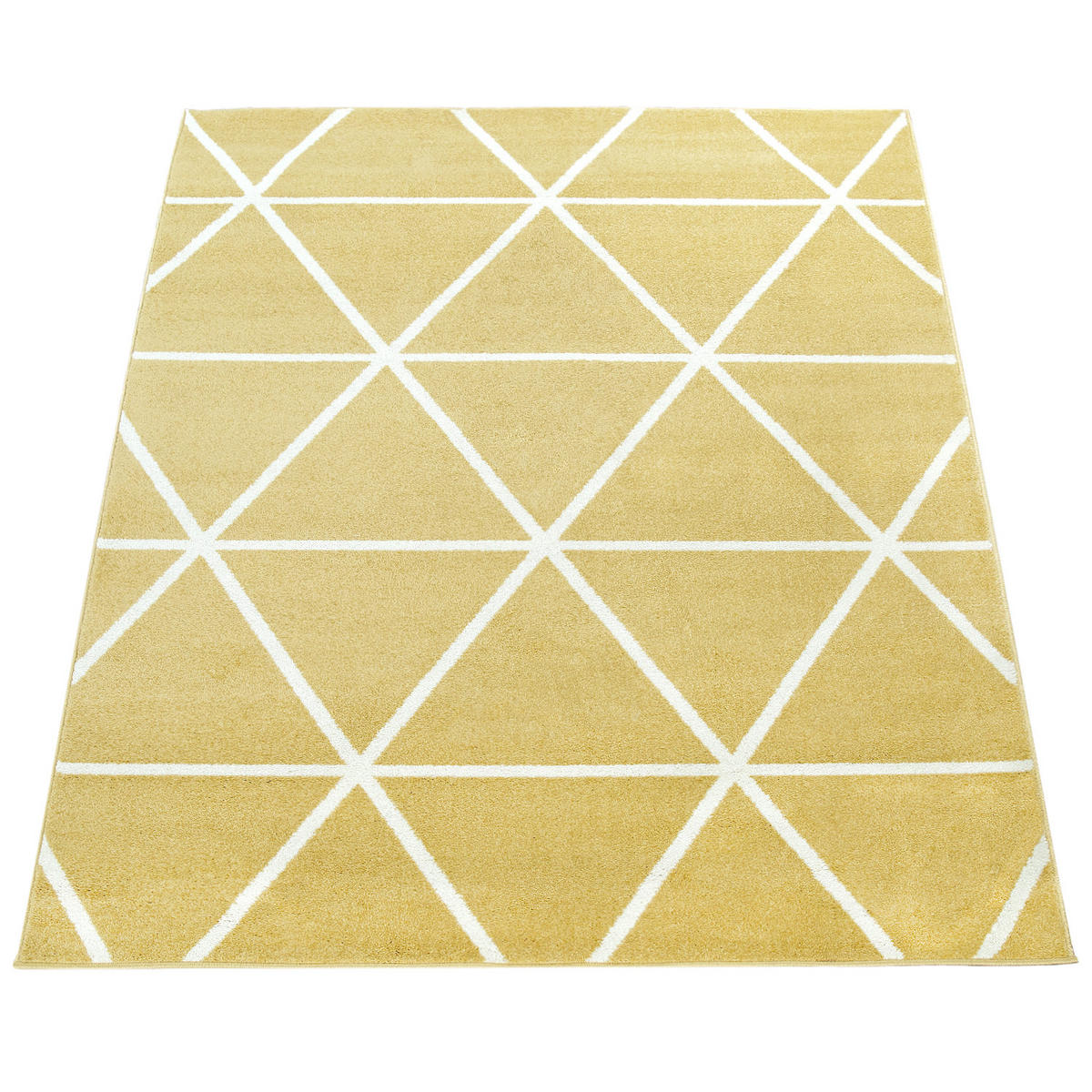 KURZFLORTEPPICH 60/100 cm Stella 401 - Gelb, Textil (60/100cm) - Paco Home